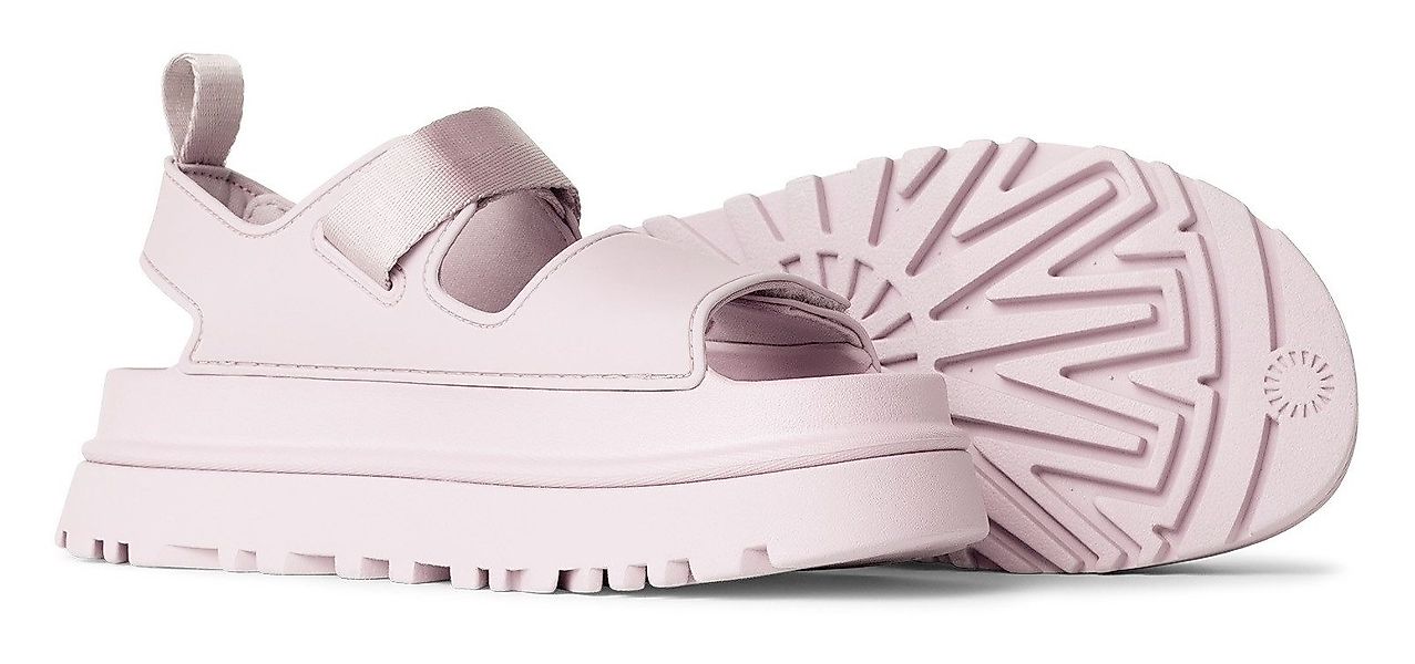 UGG GOLDENGLOW Plateausandale, Sommerschuh, Strandschuh, Plateausandale günstig online kaufen