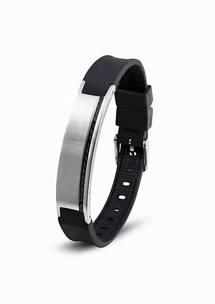 Lunavit Armband Lunavit Silikon Magnetarmband Carbo günstig online kaufen