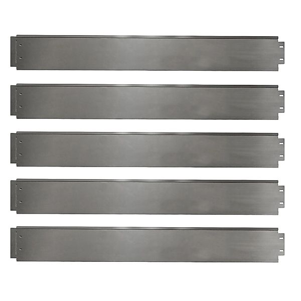 OK-Living Rasenkante Silber 100 x 14 cm 5 Meter günstig online kaufen