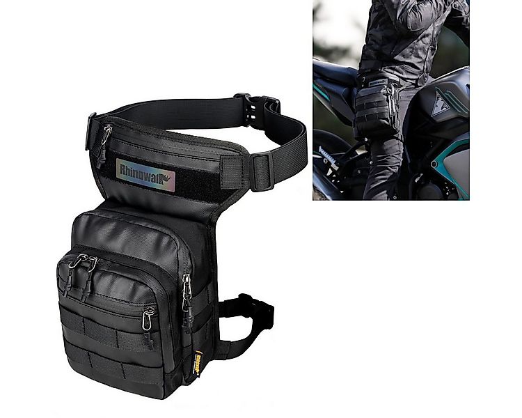 Bagtecs Beintasche Motorrad Beintasche / Leg Bag # LB10 wasserdicht schwarz günstig online kaufen