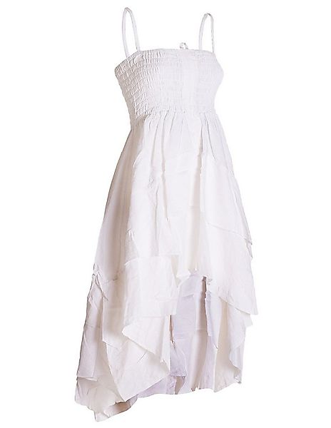 Vishes Sommerkleid 2in1 Kleid-Rock Damen Sommer-Kleid Spagetti-Träger Hippi günstig online kaufen