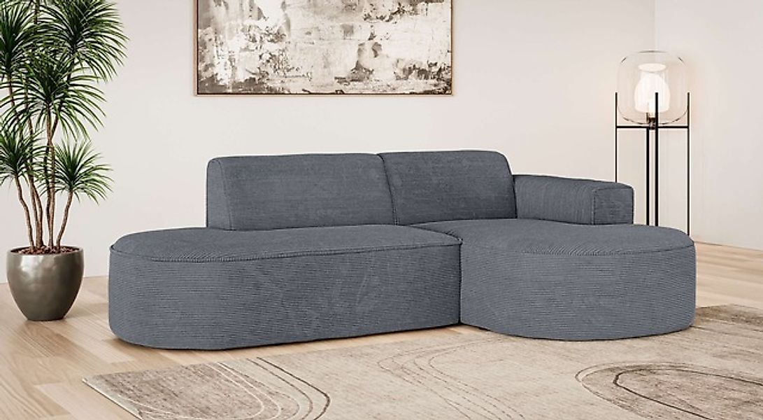 OTTO home Ecksofa »ADELLA XL Design-Sofa mit Recamiere rechts/links, 263/15 günstig online kaufen