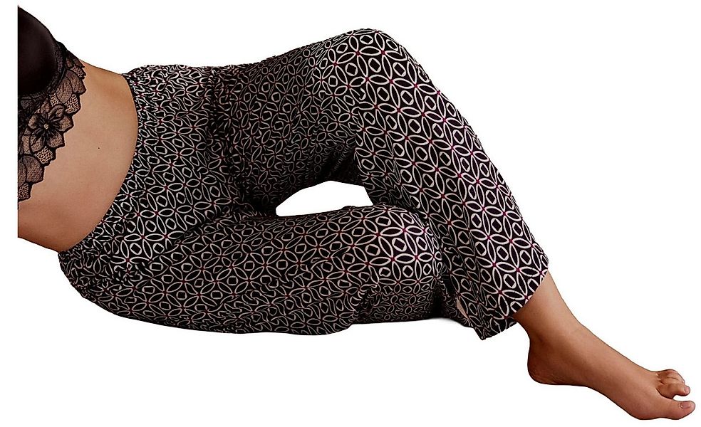 Nina Von C. Pyjamahose Modische Damen Schlafanzughose lang (1-tlg) Modische günstig online kaufen