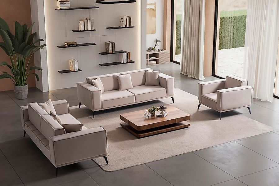 Özberk Sofa Pera, Spar-Set, Pera Polstergarnitur 3-3-1, inkl. Rückenverstel günstig online kaufen