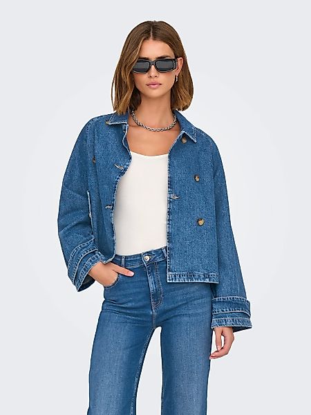 ONLY Jeansjacke ONLAPRIL SHORT DNM TRENCH günstig online kaufen