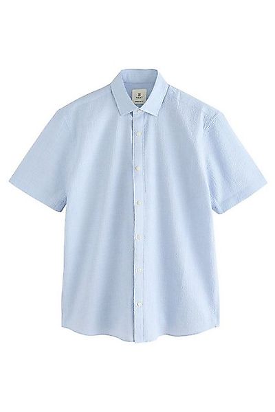 Next Kurzarmhemd Kurzärmliges Seersucker-Hemd (1-tlg) günstig online kaufen