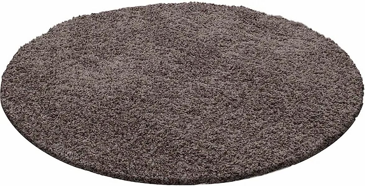 Ayyildiz Teppiche Hochflor-Teppich »Dream Shaggy«, rund, 50 mm Höhe, Langfl günstig online kaufen