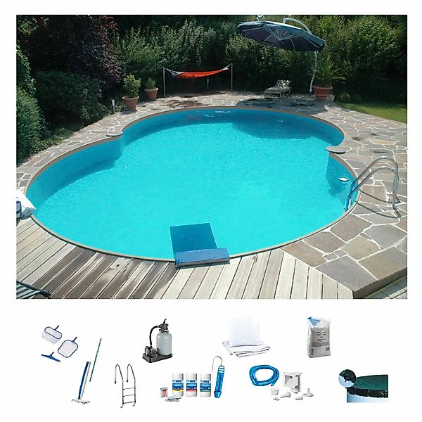 my POOL BWT Achtformpool "LAGOON 3" BxLxH: 320x525x150 cm günstig online kaufen