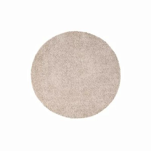 carpet city® Shaggy Hochflor Teppich - Sand-Creme - Flauschig-Weich - Langf günstig online kaufen