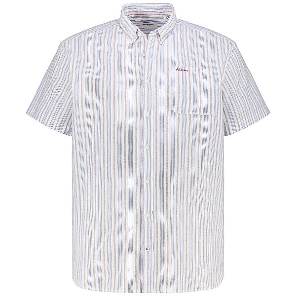 Jack&Jones Freizeithemd mit Streifen Farbe weiß Größe: 3XL günstig online kaufen
