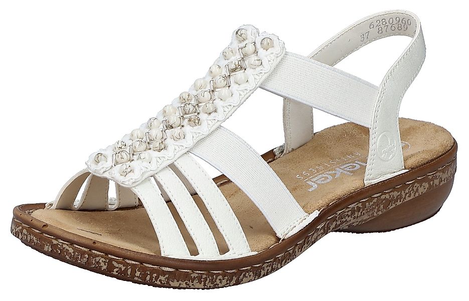 Rieker Sandale, Sommerschuh, Sandalette, Keilabsatz, mit günstig online kaufen