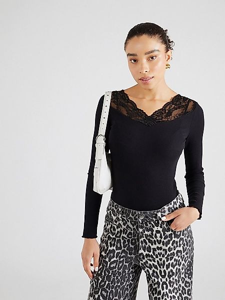 fransa Langarmshirt HIZAMOND (1-tlg) Spitze günstig online kaufen