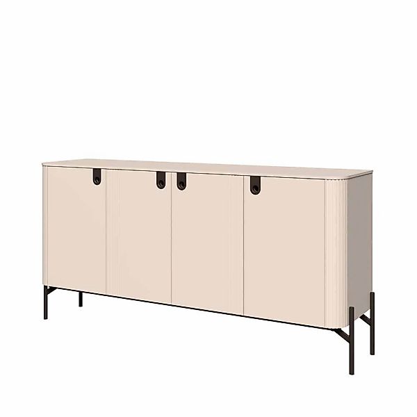 OTTO home Kommode "Rondo Sideboard, Schrank mit Metallfüßen und Metallgriff günstig online kaufen