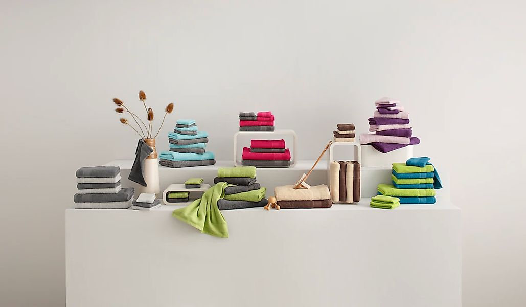 my home Handtuch Set »Afri, Duschtücher, Handtücher, Gästetücher, Seiftüche günstig online kaufen