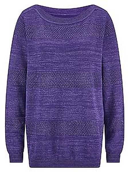 Rundhals-Pullover Emilia Lay lila günstig online kaufen