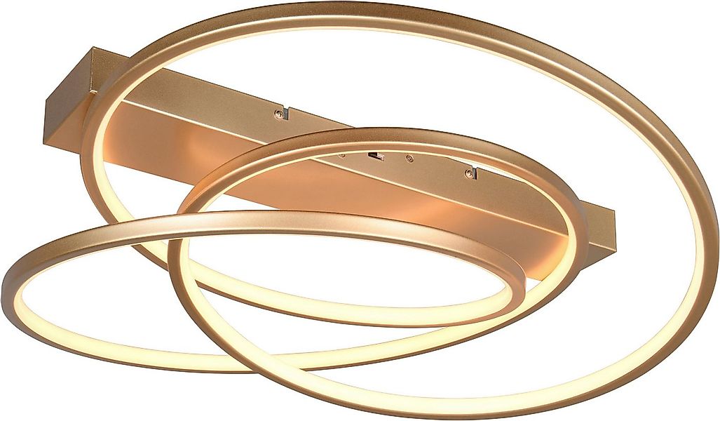 TRIO Leuchten LED Deckenleuchte DARVIN, LED Deckenlampe 34W 4500 Lumen, dim günstig online kaufen