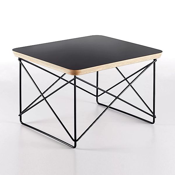 Vitra - Occasional Table LTR basic dark Beistelltisch - schwarz/Gestell bas günstig online kaufen