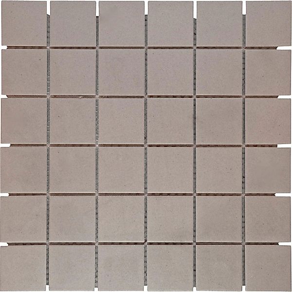 Mosaikmatte Antislip Hellgrau Keramik 30 cm x 30 cm günstig online kaufen