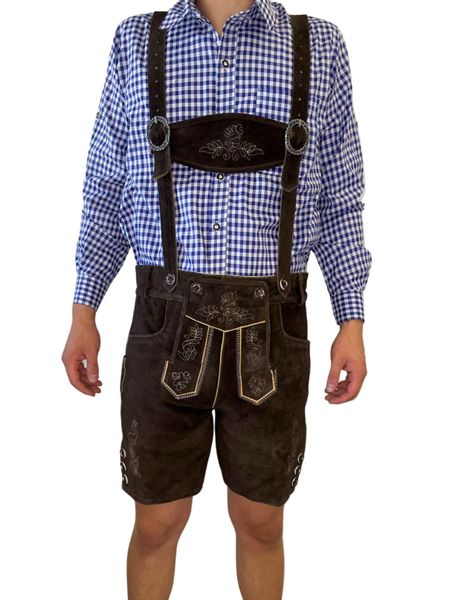 Dretaild Trachtenlederhose Herren Lederhose Tracht Kurz günstig online kaufen
