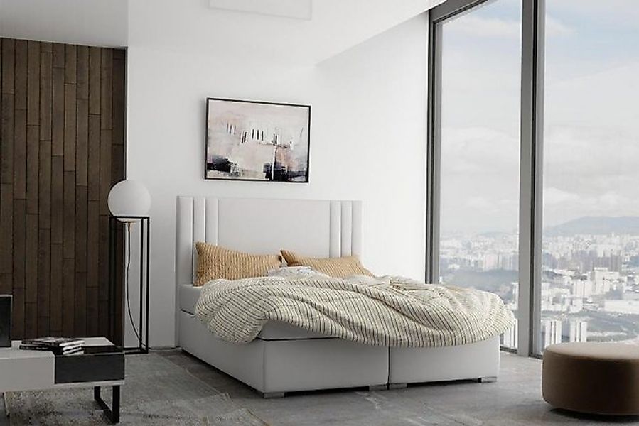 JVmoebel Bett Boxspring Bett Hotel Doppel Bett Luxus Betten Polster Funktio günstig online kaufen