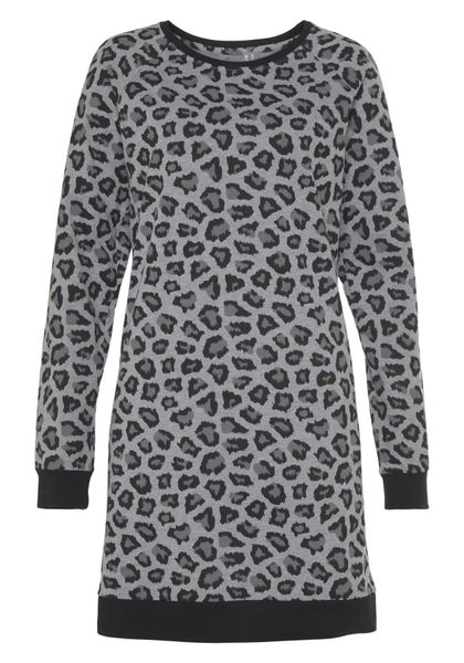 Vivance Dreams Nachthemd mit tonalem Animalprint günstig online kaufen