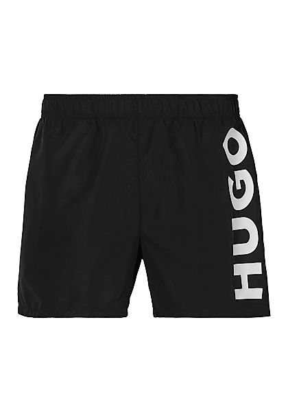 HUGO Underwear Badeshorts "ABAS", seilich mit großem HUGO Logo-Print günstig online kaufen