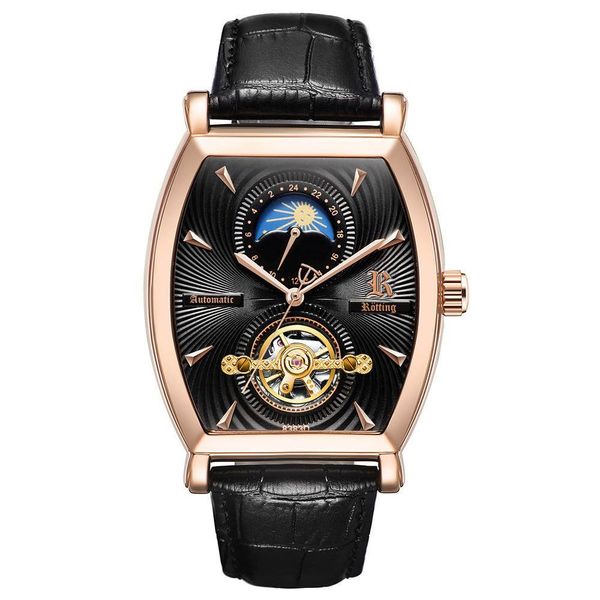 Rötting Design Automatikuhr Herrenuhr Tag/Nacht Phase günstig online kaufen