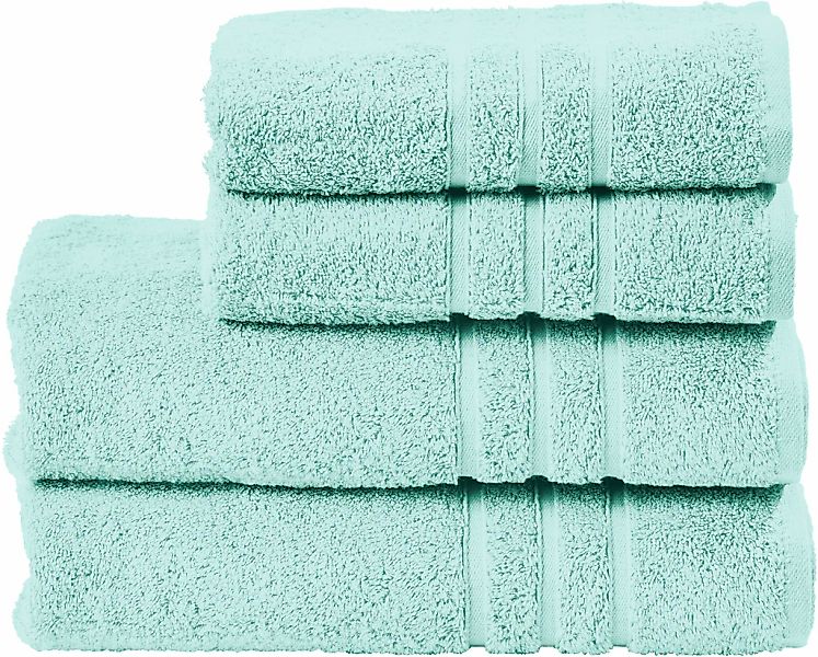 done. Handtuch Set "Daily Uni" Set 4 Stk. Walkfrottier saugfähiges Walkfrot günstig online kaufen