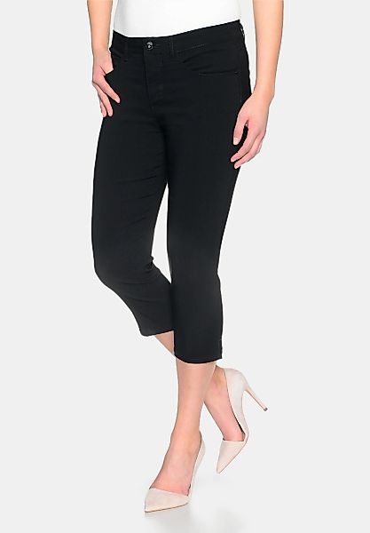 STOOKER WOMEN 7/8-Hose "Tahiti Bengalin Capri Slim Fit", Capri Slim Fit Cas günstig online kaufen