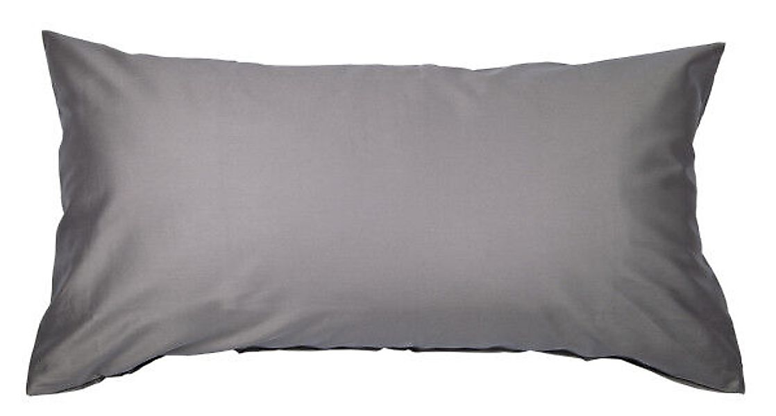 Janine Janine Mako-Satin Bettwäsche Colors 31001 graphit Größe:  40x80 cm günstig online kaufen