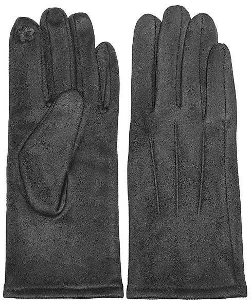 Caspar Strickhandschuhe GLV014 klassisch elegante uni günstig online kaufen