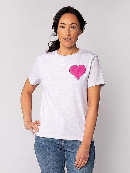 wat? Apparel T-Shirt Pink Heart günstig online kaufen