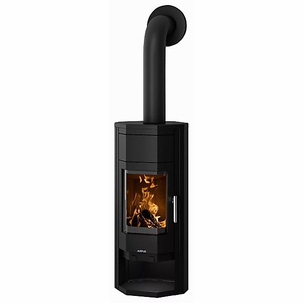Justus Usedom W+ Kaminofen Stahl Schwarz 5 kW günstig online kaufen