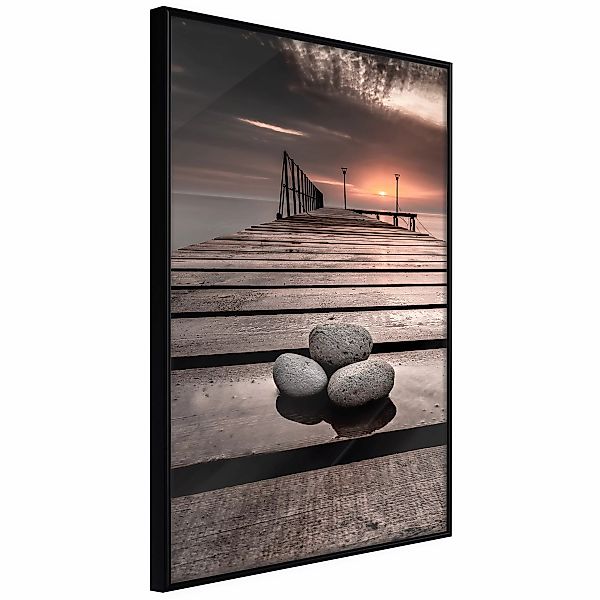 Poster - Stones On The Pier günstig online kaufen