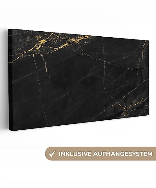 OneMillionCanvasses® Leinwandbild Panorama Marmoroptik - Luxus günstig online kaufen