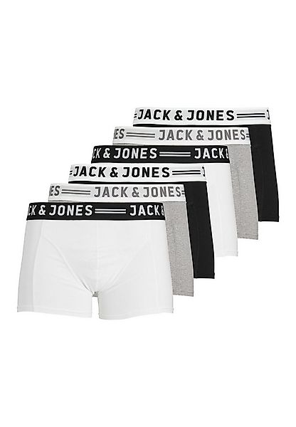 Jack & Jones Retro Boxer 6er Pack Sense (Spar-Set) Retro Short / Pant - Bau günstig online kaufen