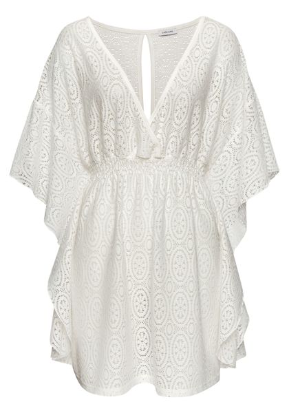 LASCANA Longbluse aus Lochspitze, lockeres Blusenkleid, günstig online kaufen