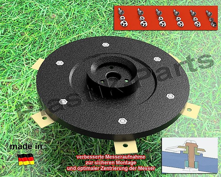 Plastik Parts Mährobotermesser 6 Klingen Messerteller günstig online kaufen