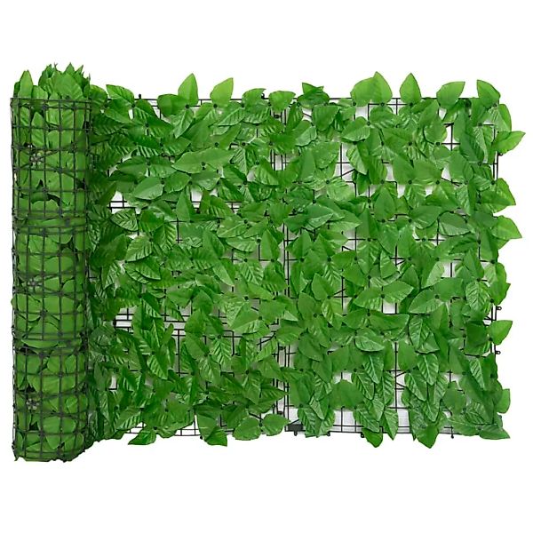 Balkon-sichtschutz Mit Grünen Blättern 400x75 Cm günstig online kaufen