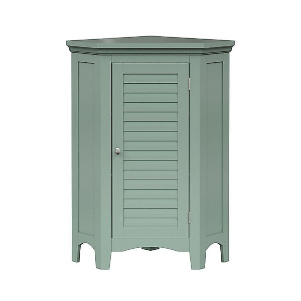 Teamson Home Eckschrank Freistehend Salbeigrün Glancy Lamellentür günstig online kaufen