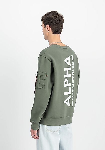 Alpha Industries Sweatshirt "Back Print Crewneck" günstig online kaufen