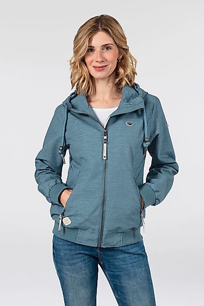 Ragwear Funktionsjacke "NUGGIE OMBRE O", mit Kapuze, Übergangsjacke aus was günstig online kaufen