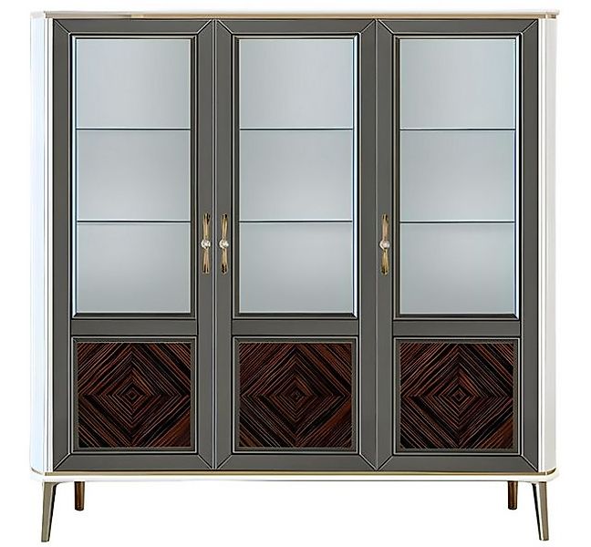 JVmoebel Vitrine Vitrine Möbel Glas Schrank Vitrine Klassische Wohnzimmer G günstig online kaufen