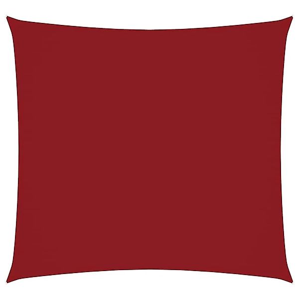 vidaXL Sonnensegel Oxford-Gewebe Quadratisch 6x6 m Rot 135637 günstig online kaufen