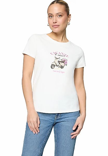 Zero Kurzarmshirt "Damen mit Print" 1 Glitzer günstig online kaufen
