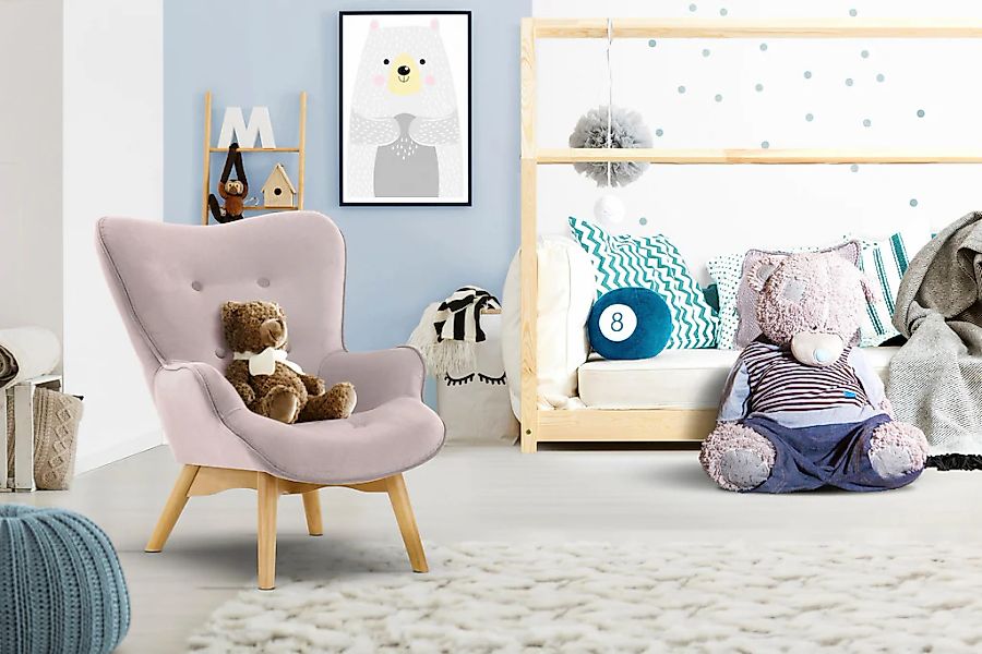 Home affaire Sessel "Duca Mini" in kleiner Ausführung für Kinder günstig online kaufen