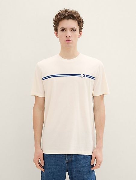 TOM TAILOR Denim T-Shirt T-Shirt mit Logo Print günstig online kaufen