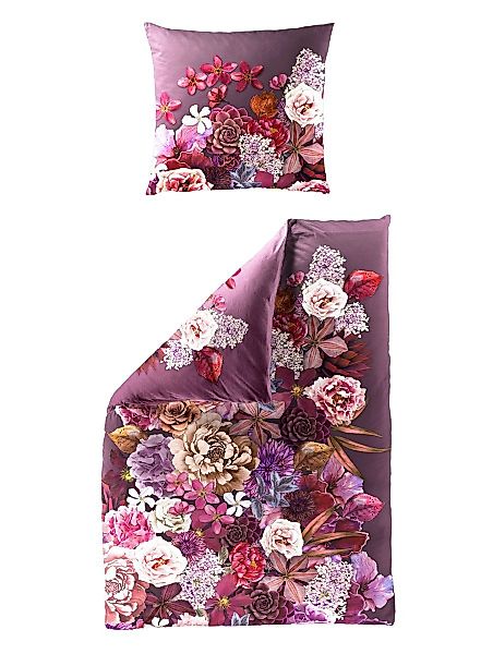 JACK Wendebettwäsche 135x200cm Digitaldruck Blumen Blüten günstig online kaufen