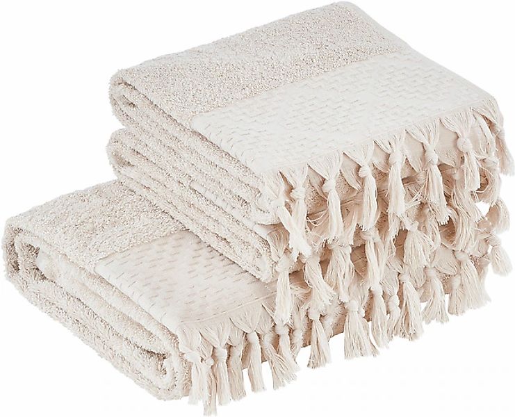 done.® Handtuch Set »Provence Bohéme«, (Set, 3 St., 1 Badetuch (70x140 cm)- günstig online kaufen