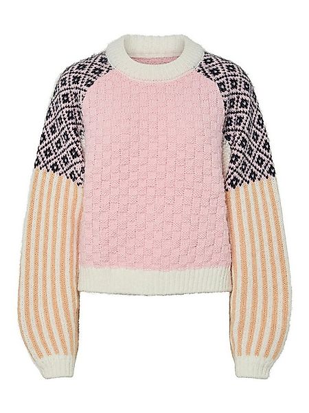 pieces Stehkragenpullover REMIX (1-tlg) günstig online kaufen